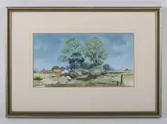 Brian C. Day, After Spring Showers, watercolour