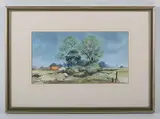 Brian C. Day, After Spring Showers, watercolour