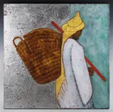 Susan-Jayne Hocking, Yellow Head Scalf’ (Siwa Oasis, Egypt), 1999, oil