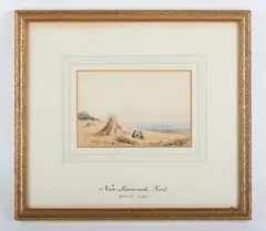 David Cox, Near Swanscombe, Kent, watercolour