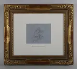 Joseph Noel Paton, Female bather, pencil drawing