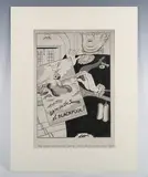 Joseph Lee, We’re in the Swim at Blackpool!’; ‘Air Raid Damage Repairs Dept’; ‘Prize Marrow, Ministry of Agriculture and Fisheries’; ’Stonehenge… sunrise, midsummer morning...’, four original cartoons, pen, ink and wash all signed