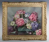 Jack Carter, Still life of hydrangeas