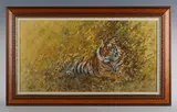 Tony Forrest, Tiger Majesty, oil on canvas
