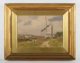 Wilfred Williams Ball, Malling Mill’; ‘Chalk Pits, Amberley’, two, 1904, watercolour