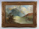 Francis E. Jamieson, Highland landscapes, a pair, oil on canvas
