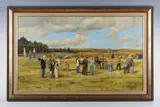 Richard Britton, Last Detail Stickledown - Bisley, oil on board