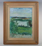 Eric James Mellon, Landscape, probably Shore Road, Bosham