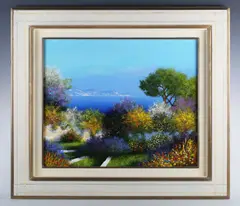 Frank Carron, Glie de la Méditerranée, oil on canvas