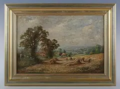 Henry John Kinnaird, View near Arundel, Sussex, oil on canvas