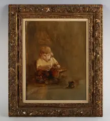 Seymour Remenick, The Artist’s Daughter, oil on panel