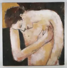 Andy Waite, Hand On Heart, 2010, oil on panel