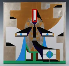 Laurent Ferrie ‘LoFerrie’, Messenger X1'; 'Messenger X2'; 'Messenger X3', three, acrylic on canvas