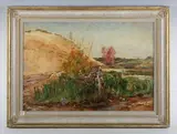Yeend King, Carteret, The Lost Road' (Normandy): landscape