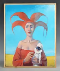 Claudio Giulianelli, My Son, 2022, oil on canvas