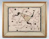 Edmond Xavier Kapp, Dragon Flight’: abstract, watercolour