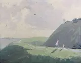 Eric Brown, Old Sarum’ (Salisbury), oil on canvas