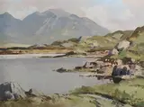 Ben Corr from Ballinafad, Connemara by Maurice Canning Wilks, oil on canvas, sold Sep 2024