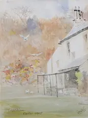 Robert Baden-Powell, Tressilian, watercolour