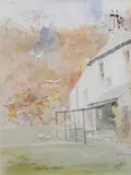 Robert Baden-Powell, Tressilian, watercolour