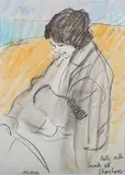 John Bratby, Patti on the Beach at Shoreham