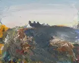 Lilian Strang Neilson, The Watchie, Catterline, oil on canvas-board