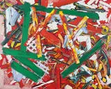 Nick Bodimeade, Flotsam, acrylic on canvas