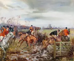 Michael Lyne, The Gateway, oil on canvas
