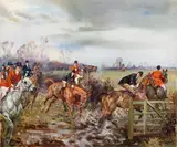 Michael Lyne, The Gateway, oil on canvas