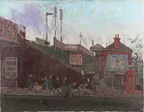 Gerald Rose, Station Entrance and Railway Embankment