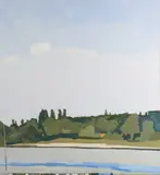 Piers Ottey, Chichester Harbour, 1996, oil on canvas