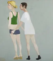 Charles Williams, The Lovers V2, 2007, oil on canvas