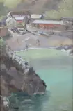 Kieron Williamson, Towards Port Gaverne, 21st century oil on canvas-board