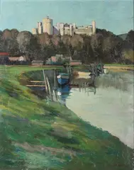 Dale Johnson, Arundel, oil on canvas
