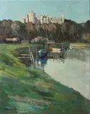 Dale Johnson, Arundel, oil on canvas