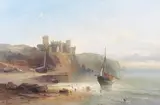 Max Sinclair, Culzean Castle, Firth of Clyde, oil on canvas