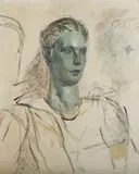 Oliver Messel, Portrait Sketch of a Young Man