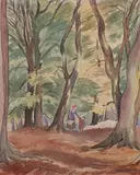 Ethelbert White, Figures in a Glade