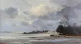 Marcus Ford, Bosham from the South, oil on canvas