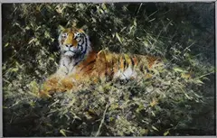 David Shepherd, Siberian Tiger, 2000, oil on canvas