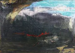 Christopher Le Brun, Study for Fafner, 1993, oil on canvas