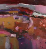 Andy Waite, Red Sky at Night, 2010, oil on canvas