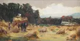 David Farquharson, Harvest, oil on board