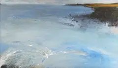 Margo Maeckelberghe, Sea Spray, oil on board
