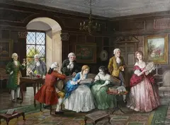 Charles Willis, Samplers, oil on canvas