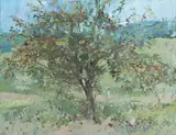 Tom Coates, The Apple Tree, oil on canvas