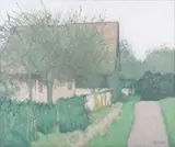 Robert Buhler, Bridge Farm, West Sussex, oil on canvas