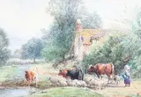 Myles Birket Foster, Changing Pasture