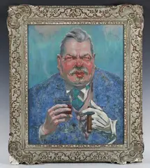 Arthur Barney Seale, Portrait of John Hugh Gilbert Seale, oil on canvas
