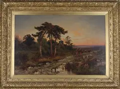 Henry H. Parker, At Ewhurst, nr Guildford, Surrey, 1895, oil on canvas
